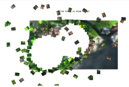 HTML5 canvas绘图制作打击视频玻璃破碎动画