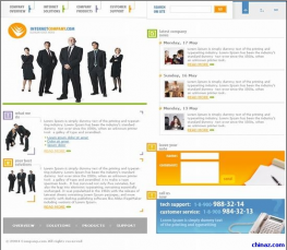 公司企业网站模板人才商务公司模板电子商务模板人物类模板人物家庭