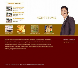 建筑设计装修类模板 Boxedart 房屋出售模板 电子商务