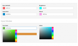 jQuery MiniColors颜色选择器
