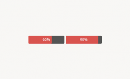 jQuery HTML5 SVG进度条特效