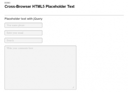 jQuery-HTML5-CSS3实现的文本框