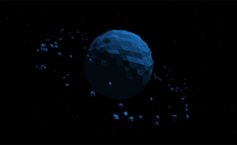 html5 canvas天体运动动画特效