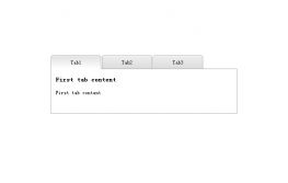 jQuery Tab选项卡切换代码