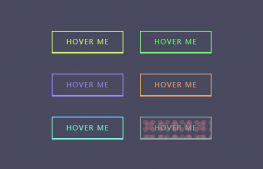 CSS3鼠标滑过按钮背景动画特效