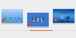 jQuery+css3水平悬停动画