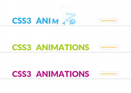 CSS3 Animation文字动画特效