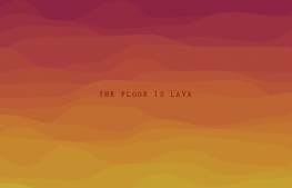 HTML5 Canvas岩浆动画背景特效