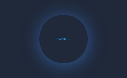 科技感十足Loading加载特效