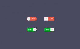 纯CSS3实现滑动开关按钮特效