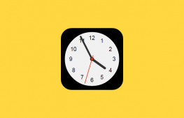 js+css3扁平化APP图标时钟动画