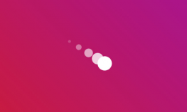 纯CSS3气泡加载图标动画特效