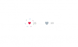 Twitter红心点赞CSS3动画按钮特效
