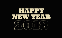 纯CSS3绘制2018英文动画特效