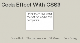 纯css3冒泡式提示信息框特效