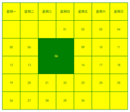 jQuery鼠标滑过日历弹出备注信息代码